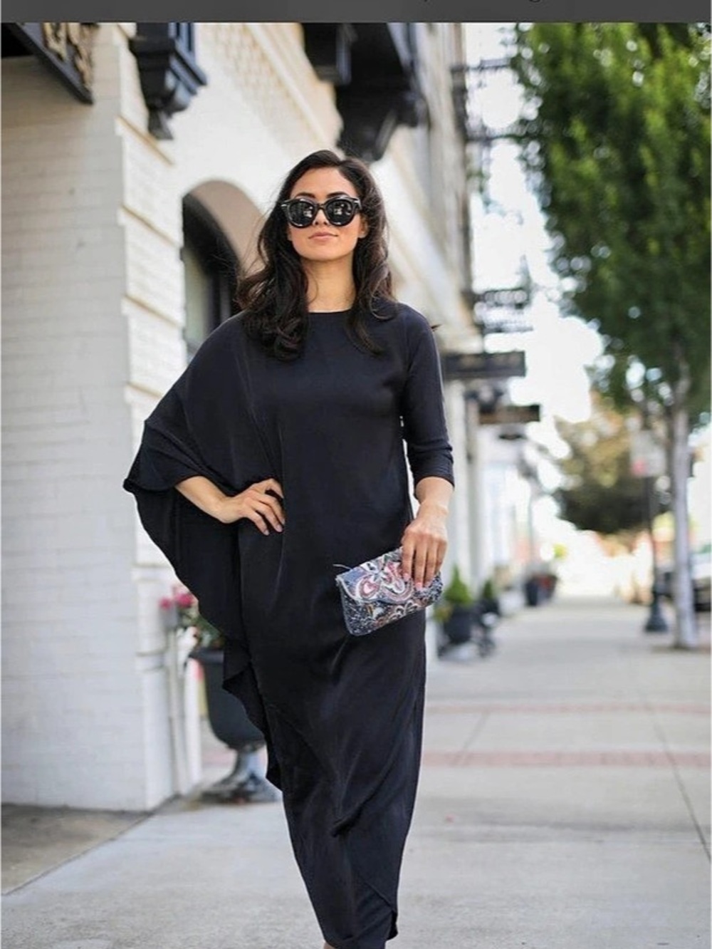 DAINTY JEWELLS ‘Melody in Motion’ Maxi dress in black like new worn once XL